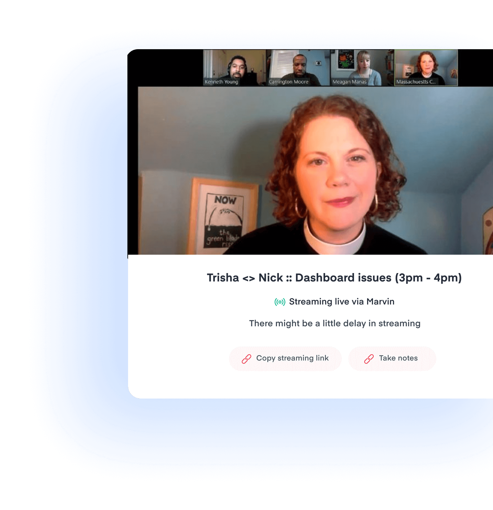 Live stream your interviews